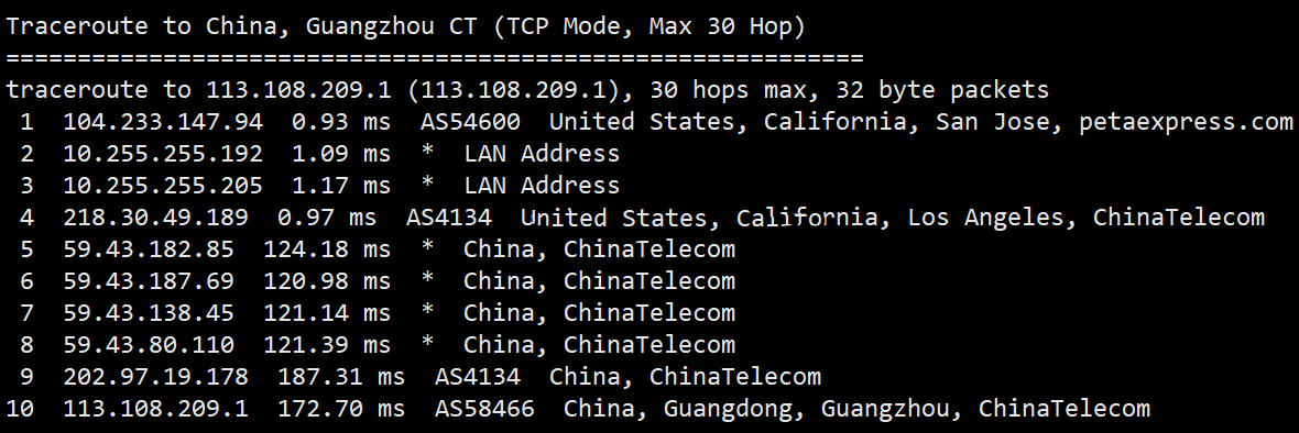 raksmart：美国圣何塞机房cn2 only线路独立服务网简单测评，三网cn2 gia速度快！