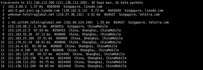 Linode 新加坡机房VPS简单评测