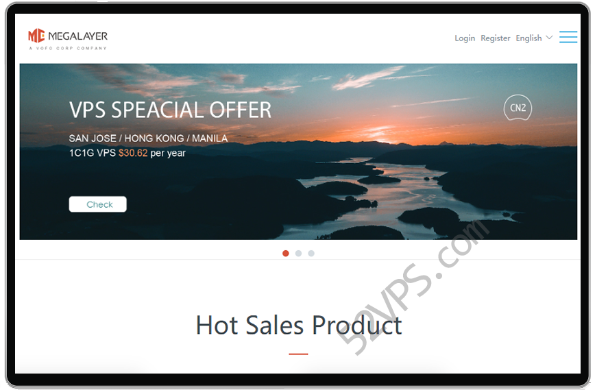 Megalayer 新加坡VPS主机原生IP/3M优化带宽/年付249元