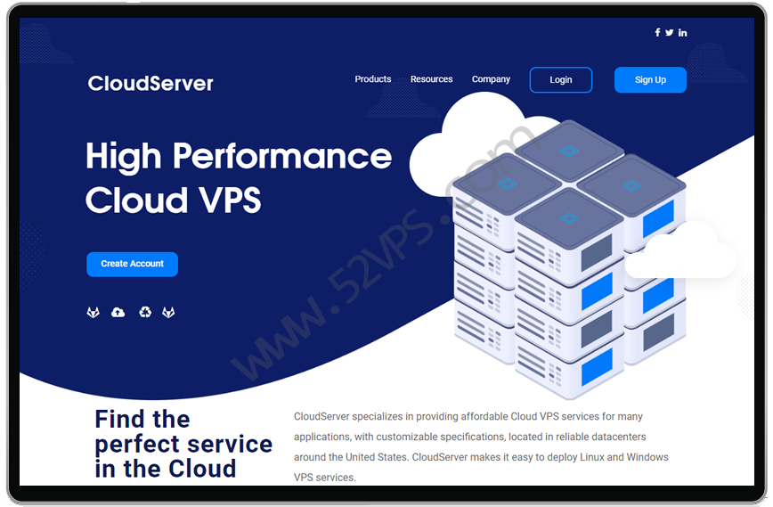 CloudServer 美国云服务器黑五返场优惠Windows VPS半年