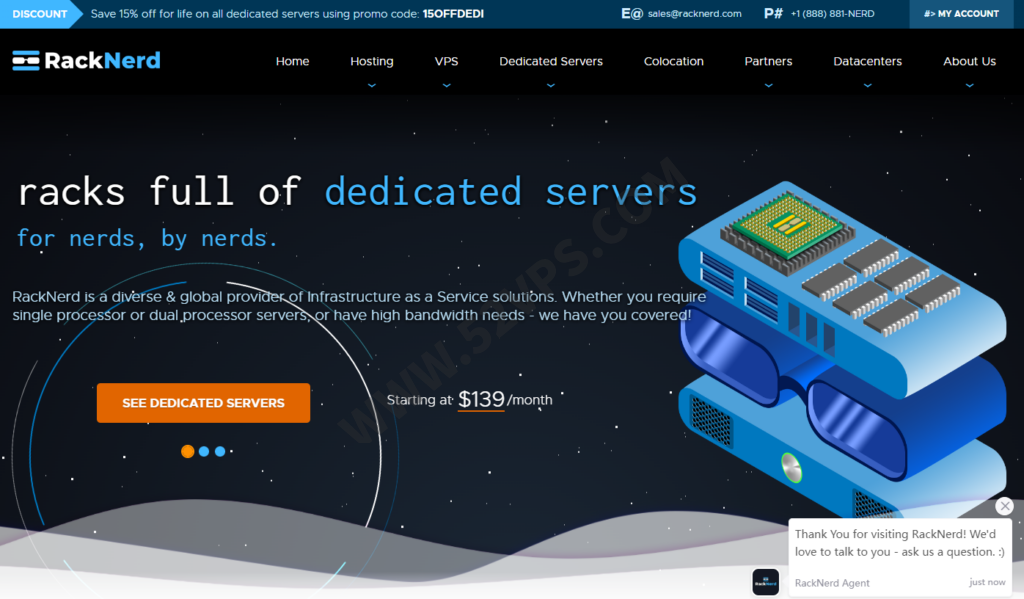 RackNerd：提供Hybrid Servers混合服务器九折优惠