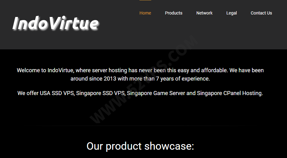 IndoVirtue：美国/新加坡KVM VPS，10Gbps带宽，AntiDDoS，/月起